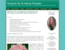 Tablet Screenshot of livingessencehealingarts.com